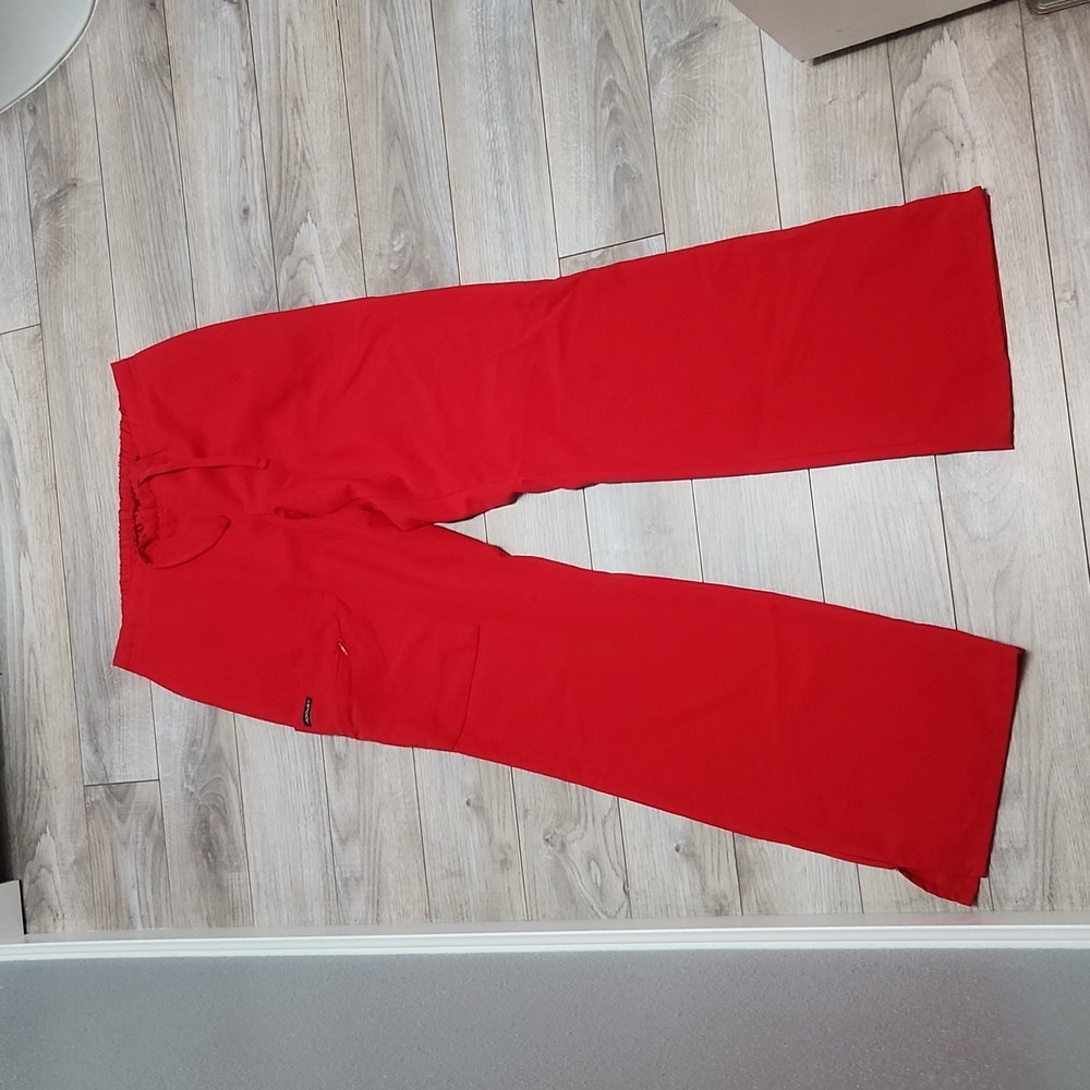 Jockey scrub pants red